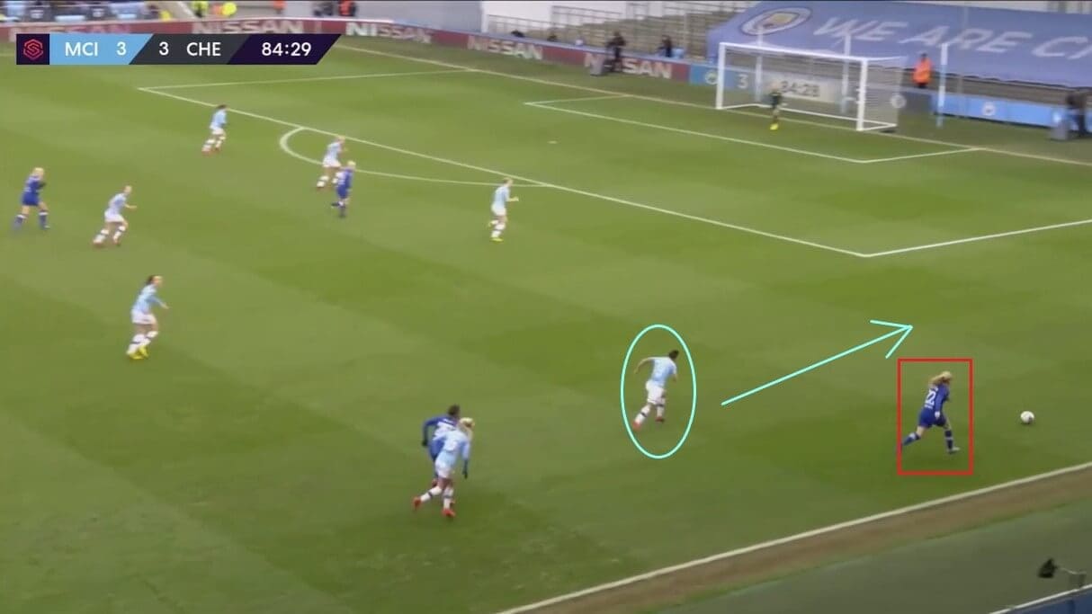 Manchester City Women 2020/2021: Analysing their new full-backs - scout report - tactical analysis tactics