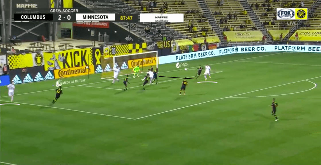 MLS 2020: Columbus Crew vs Minnesota United - tactical analysis tactics