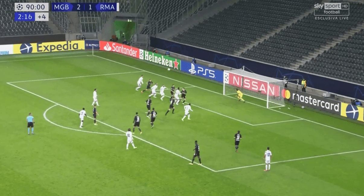 UEFA Champions League 2020/21: Borussia Monchengladbach vs Real Madrid - tactical analysis tactics