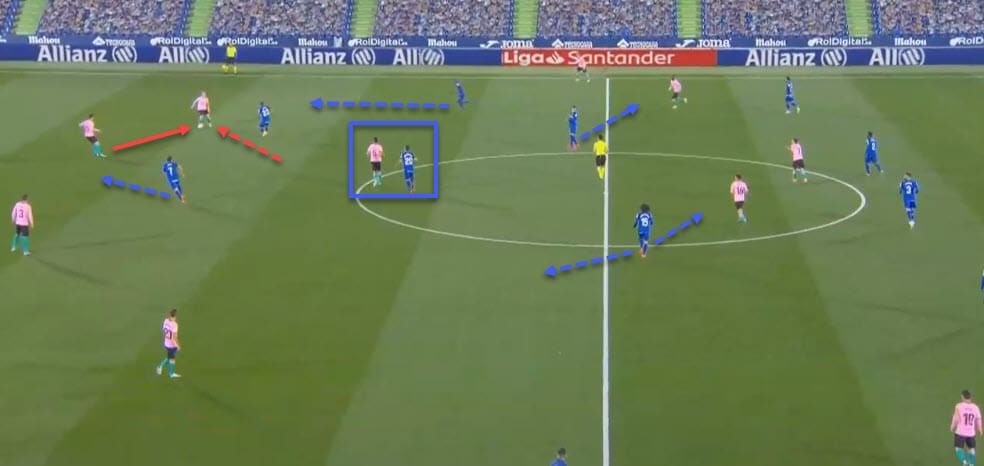 La Liga 2020/21: Getafe vs Barcelona - tactical analysis - tactics