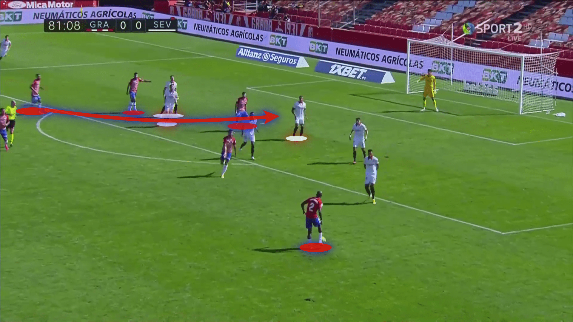 La Liga 2020/21: Granada vs Sevilla - tactical analysis tactics