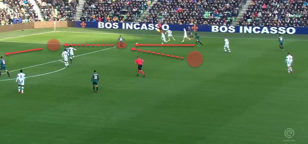 Sergino Dest at Barcelona 2020/21 - scout report - tactical analysis - tactics