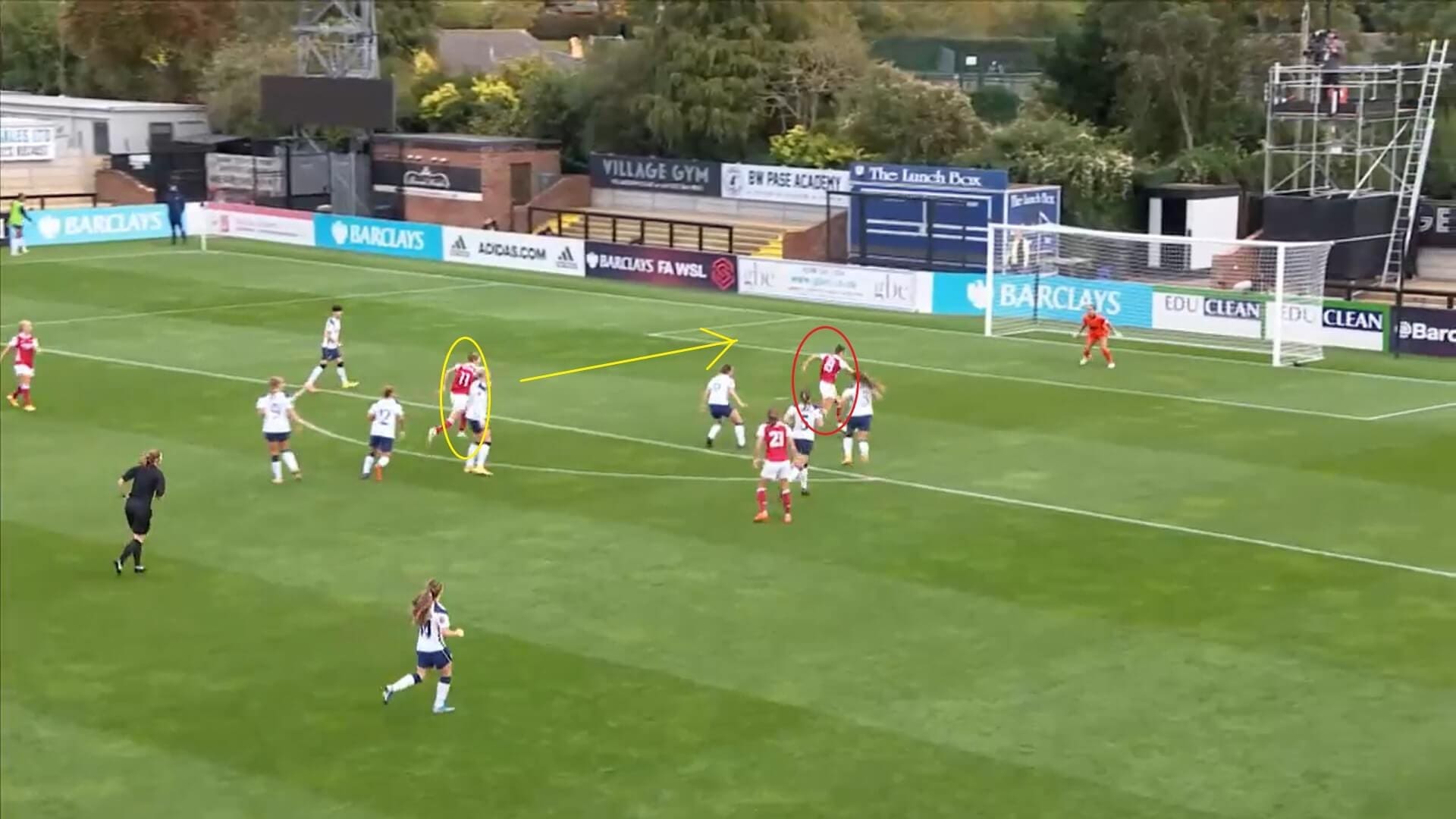 FAWSL 2020/2021: Arsenal Women v Tottenham Hotspur Women - tactical analysis tactics