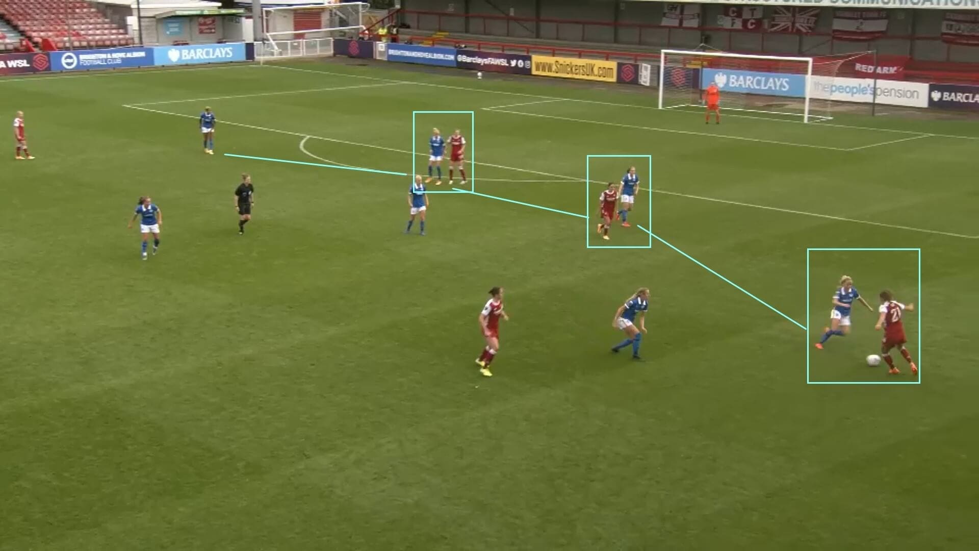 FAWSL 2020/2021: Brighton and Hove Albion Women v Arsenal Women - tactical analysis tactics