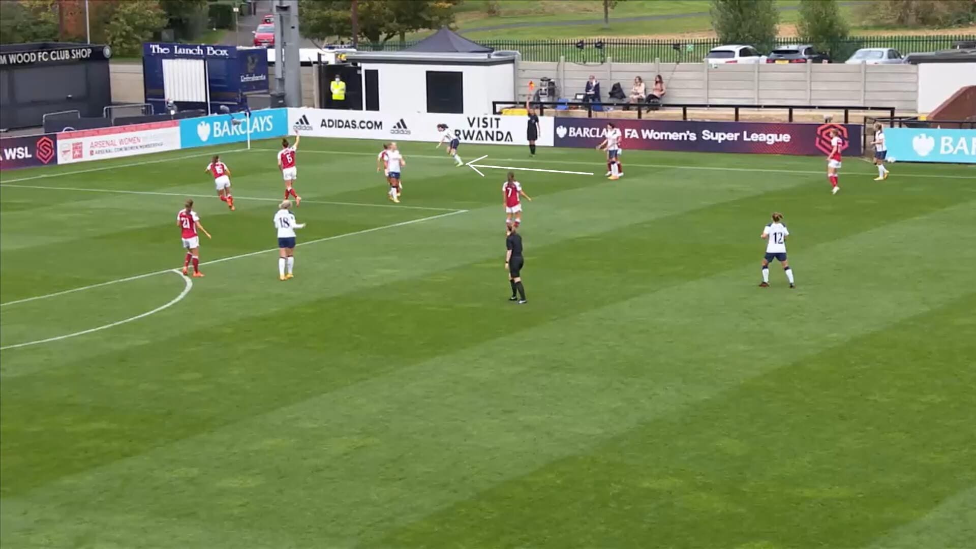 FAWSL 2020/2021: Arsenal Women v Tottenham Hotspur Women - tactical analysis tactics