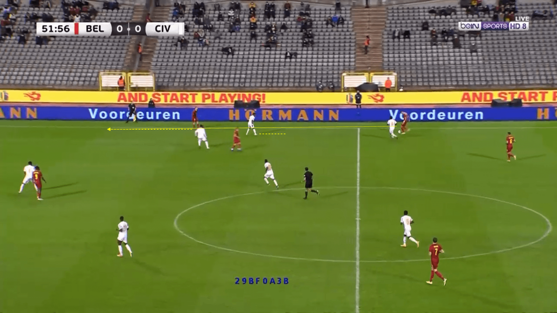 International Friendly - Belgium v Cote d'Ivoire - tactical analysis tactics