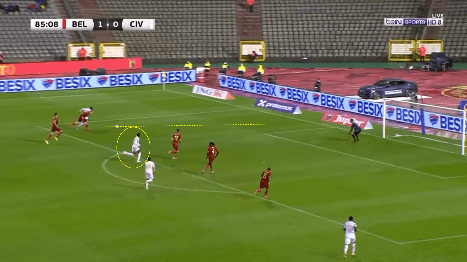 International Friendly - Belgium v Cote d'Ivoire - tactical analysis tactics