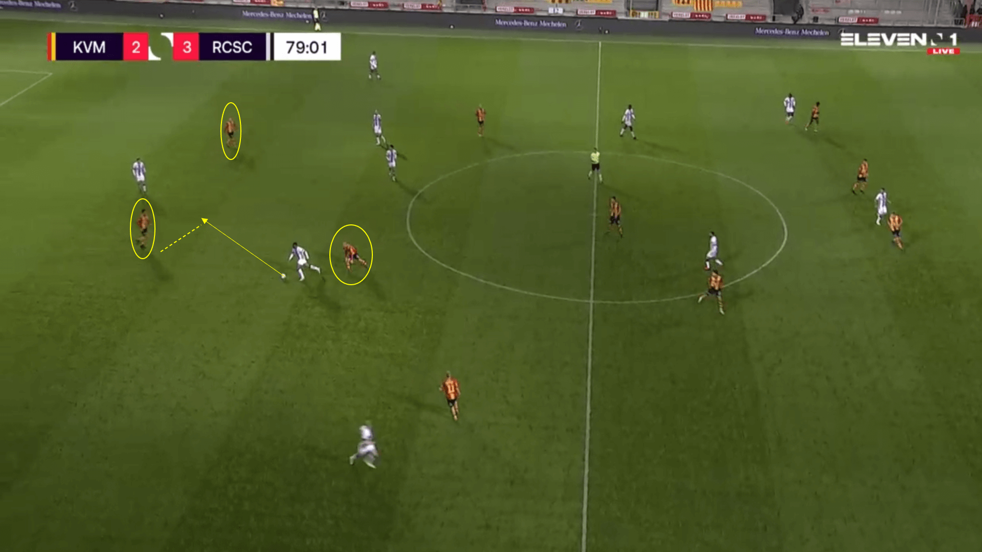 Belgian Pro League 2020/21 - KV Mechelen v R. Charleroi - tactical analysis tactics