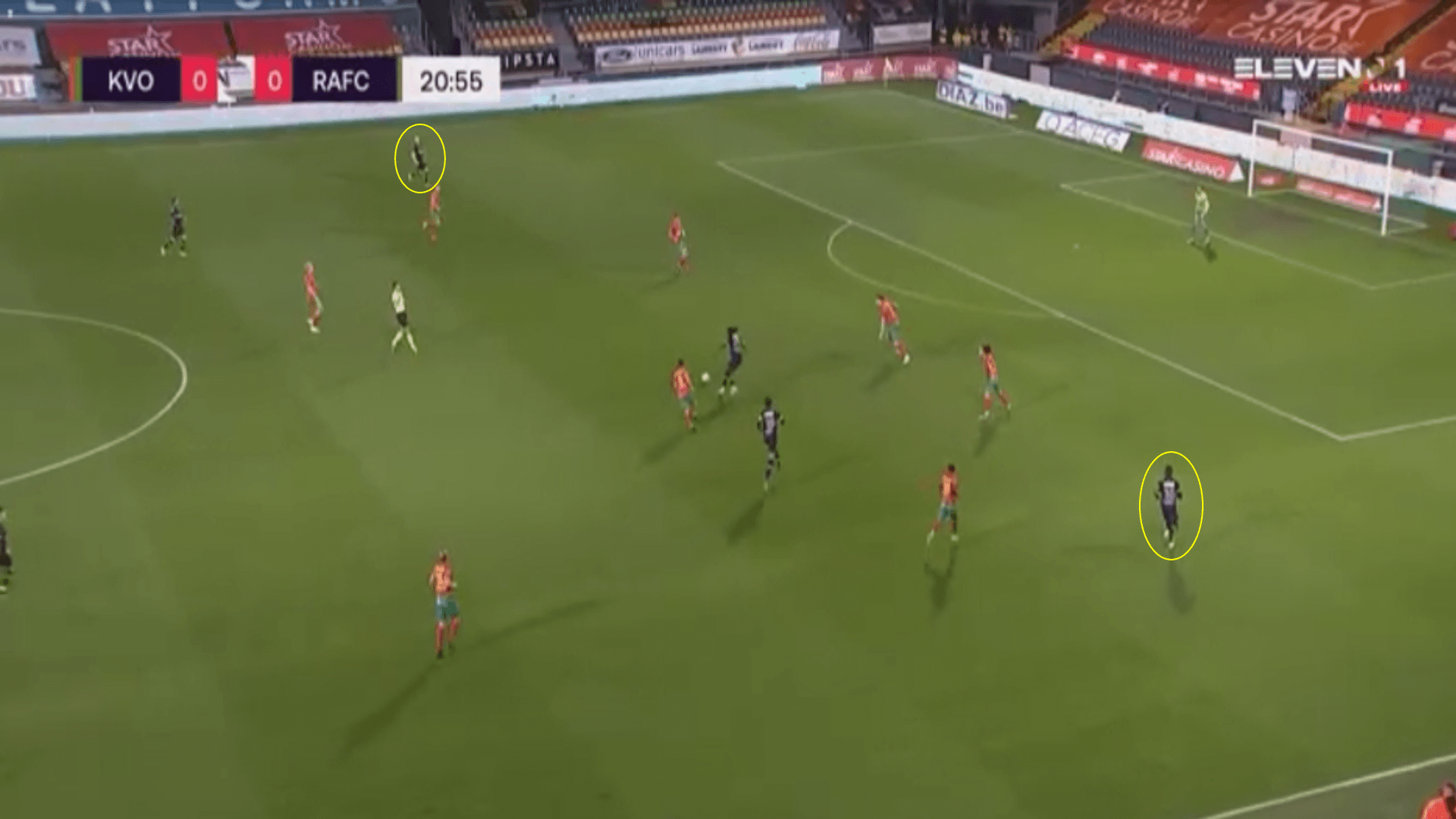 Belgian Pro League 2020/21 - Oostende v Antwerp - tactical analysis tactics