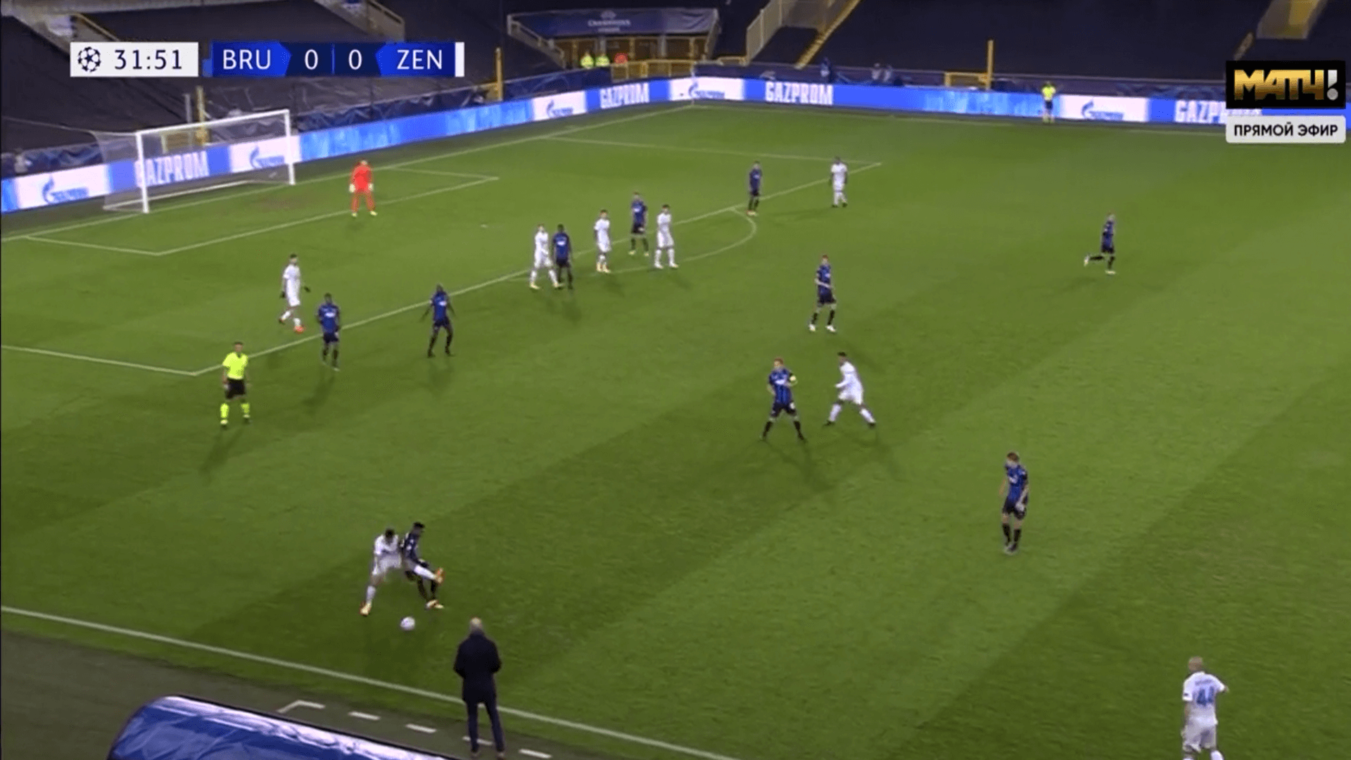 UEFA Champions League 2020/21 - Club Brugge v Zenit St Petersburg - tactical analysis tactics