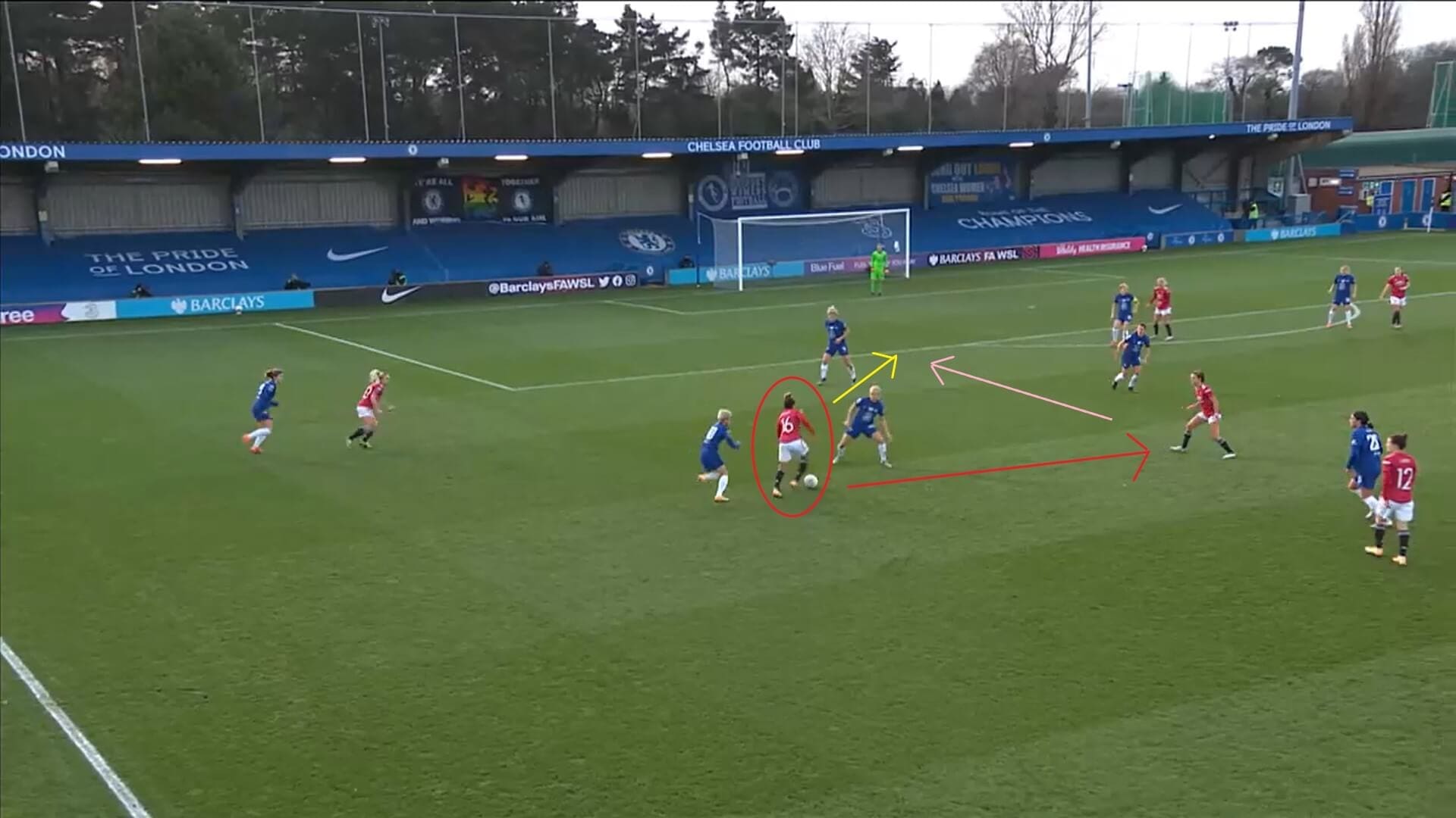 FAWSL 2020/2021: Chelsea Women v Manchester United Women - tactical analysis tactics