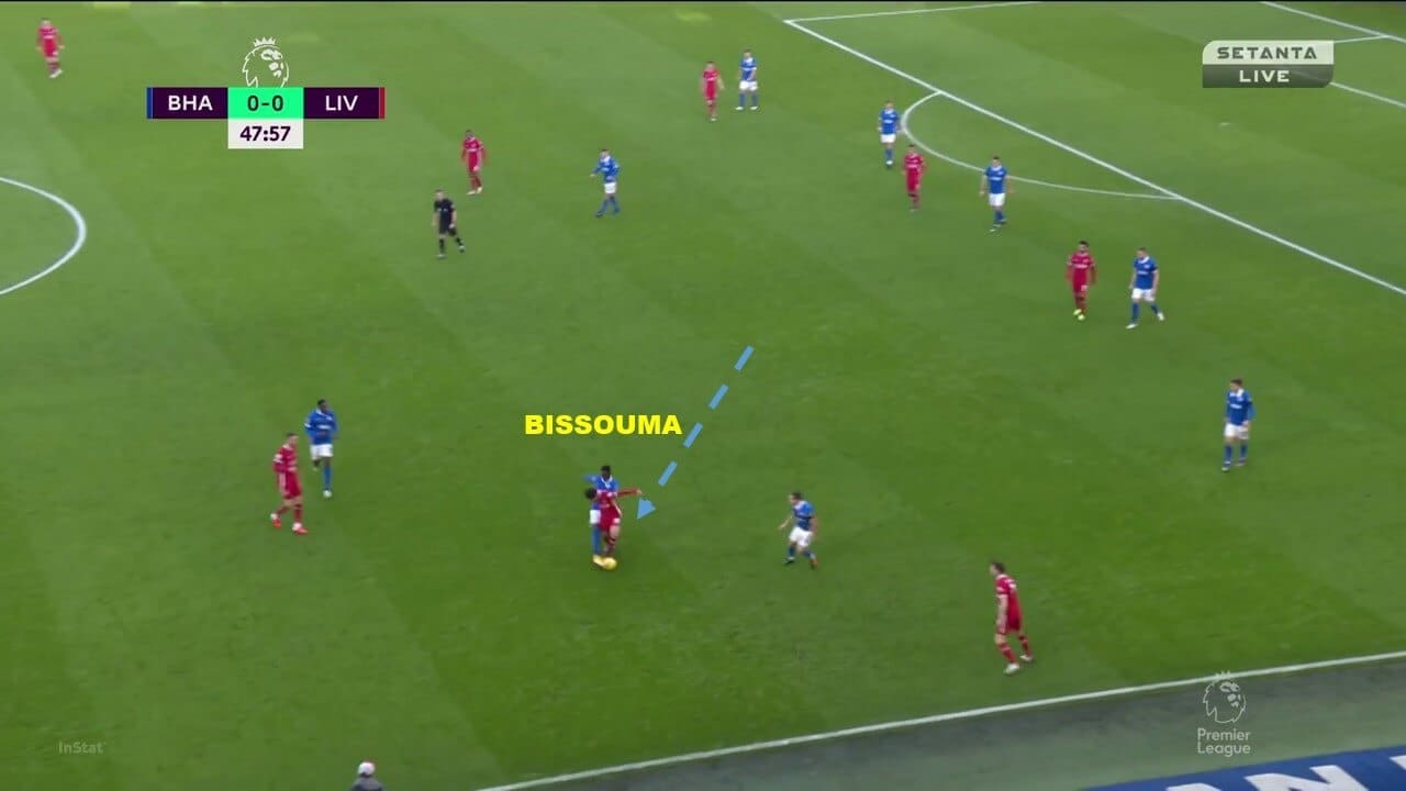 Forget Pogba - analyzing Yves Bissouma, Brighton's powerhouse wanted by Real Madrid and Man United tactical analysis tactics