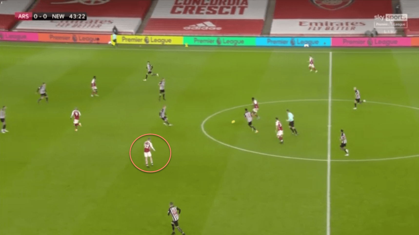 Emile Smith Rowe Arsenal tactical analysis tactics Premier League