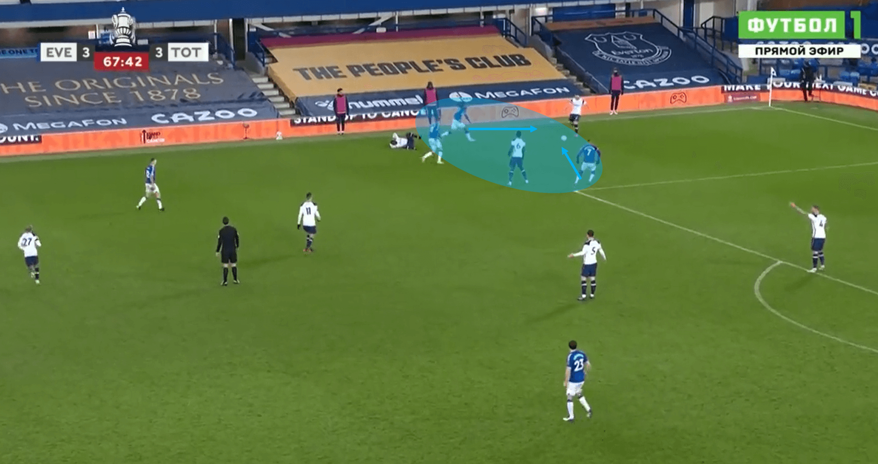 How Ancelotti’s Everton Eliminated Spurs in a 9-goal Cup Classic Tactical Analysis Tactics