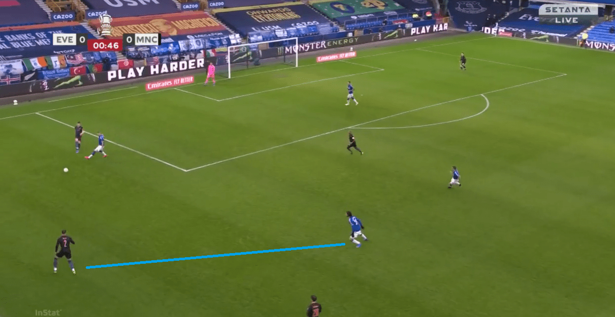 Shifting shapes: Pep's subtle tweak that led to breaking down Everton's disciplined low block - tactical analysis tactics 