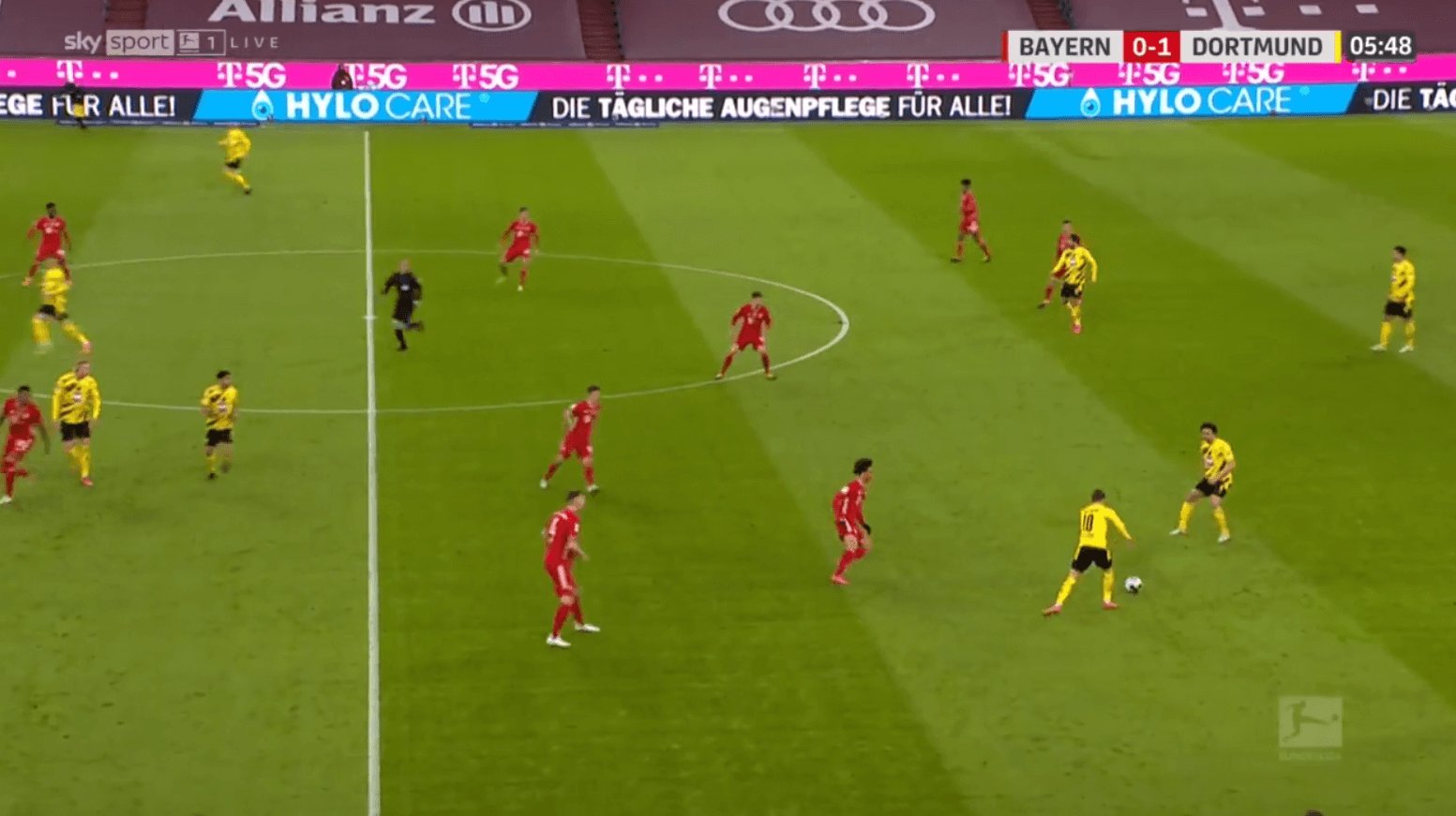 How Flick's changes to Bayern's positional play inspired a comeback against Dortmund's mid-block - tactical analysis tactics