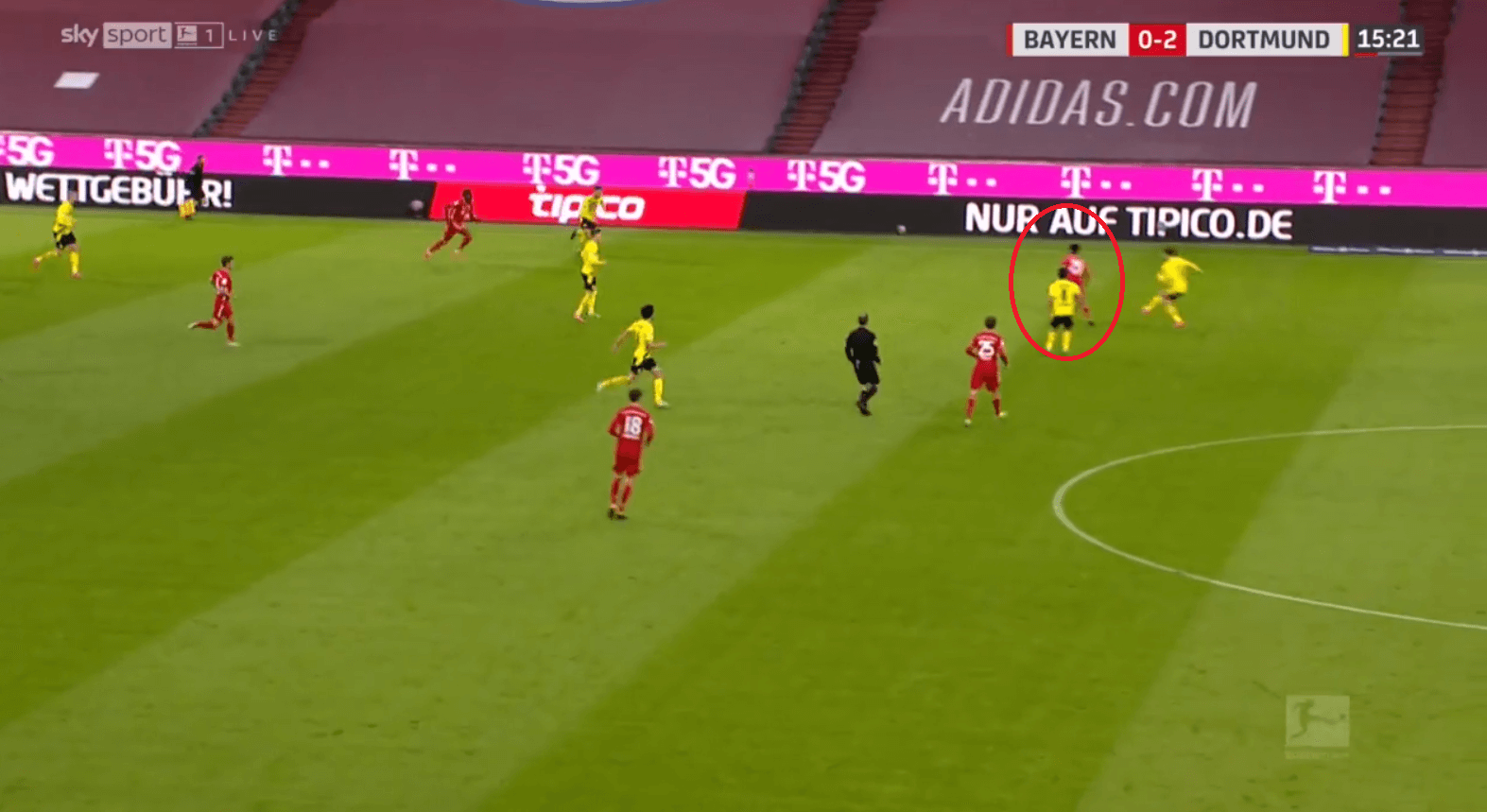 How Flick's changes to Bayern's positional play inspired a comeback against Dortmund's mid-block - tactical analysis tactics