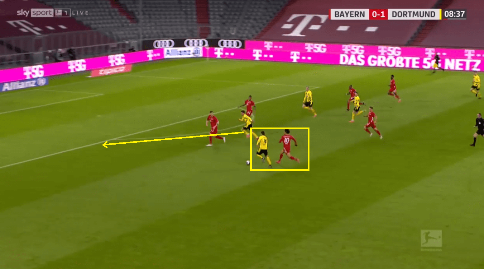 How Flick's changes to Bayern's positional play inspired a comeback against Dortmund's mid-block - tactical analysis tactics