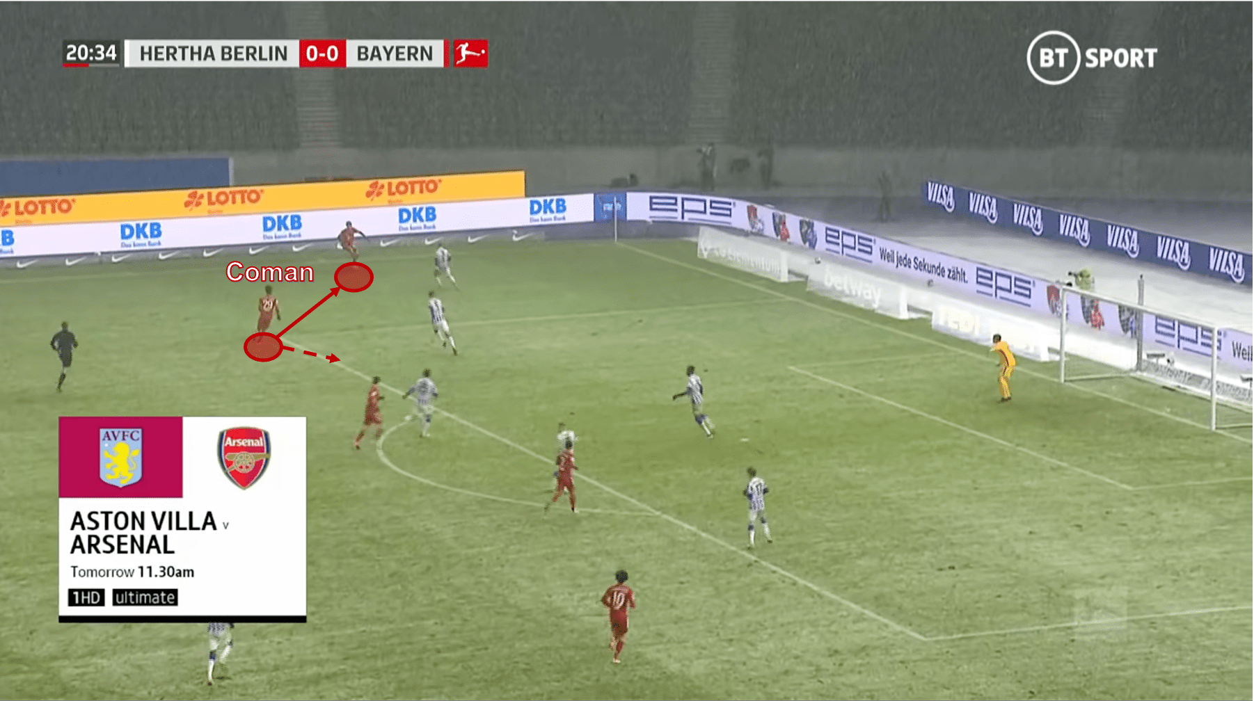 Kingsley Coman at Bayern Munich 2020/21 - scout report - tactical analysis tactics