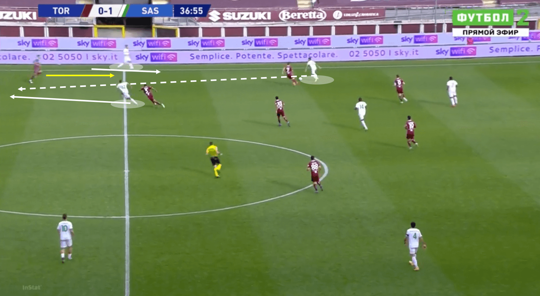 Torino tweaks: Four key tactical switches that saw them shock Sassuolo tactical analysis tactics