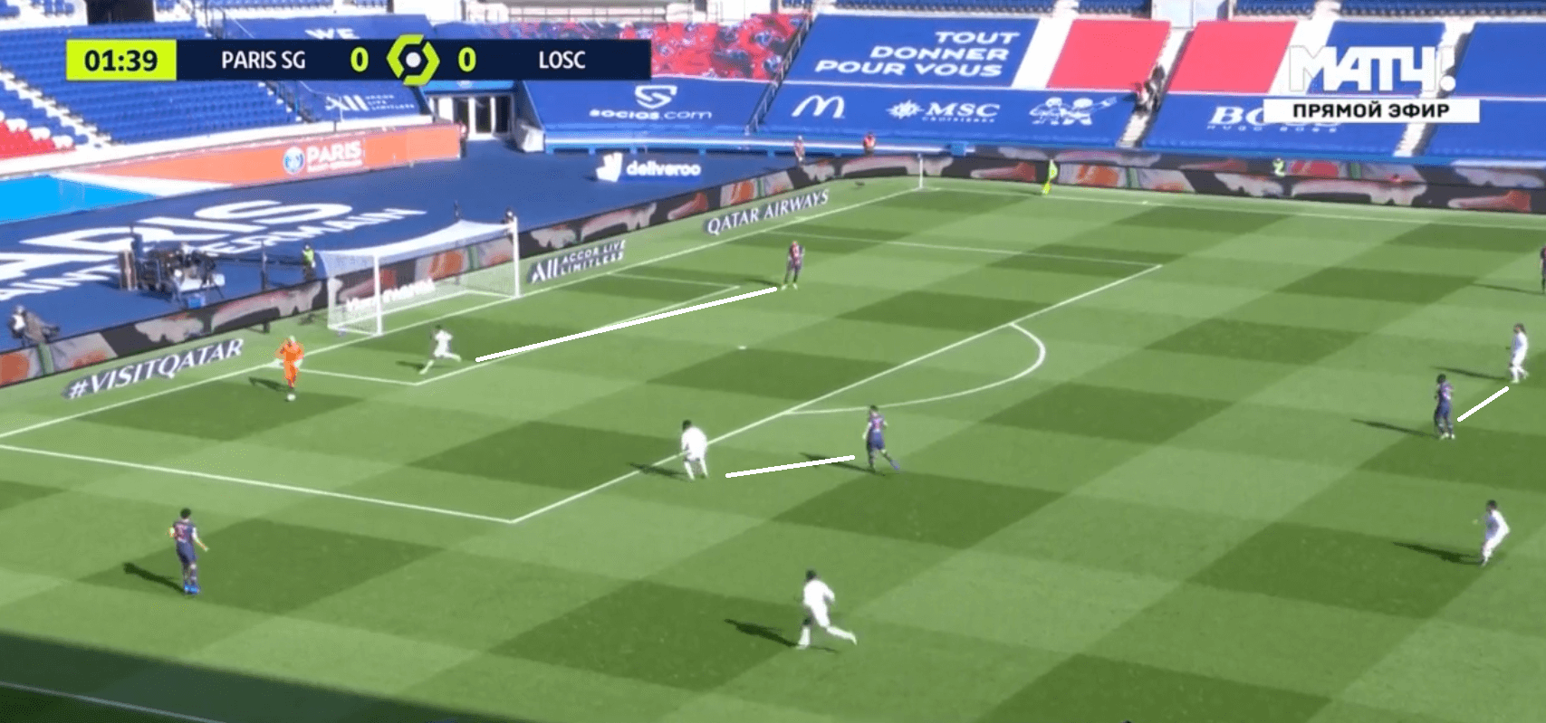 Lille's Low Block: How Les Dogues' defensive structure exposed PSG's ill-disciplined positional play - tactical analysis tactics 