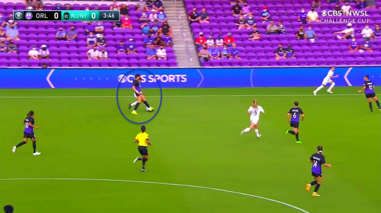 Issues in attack and defence: How Orlando Pride lost to Gotham - tactical analysis tactics