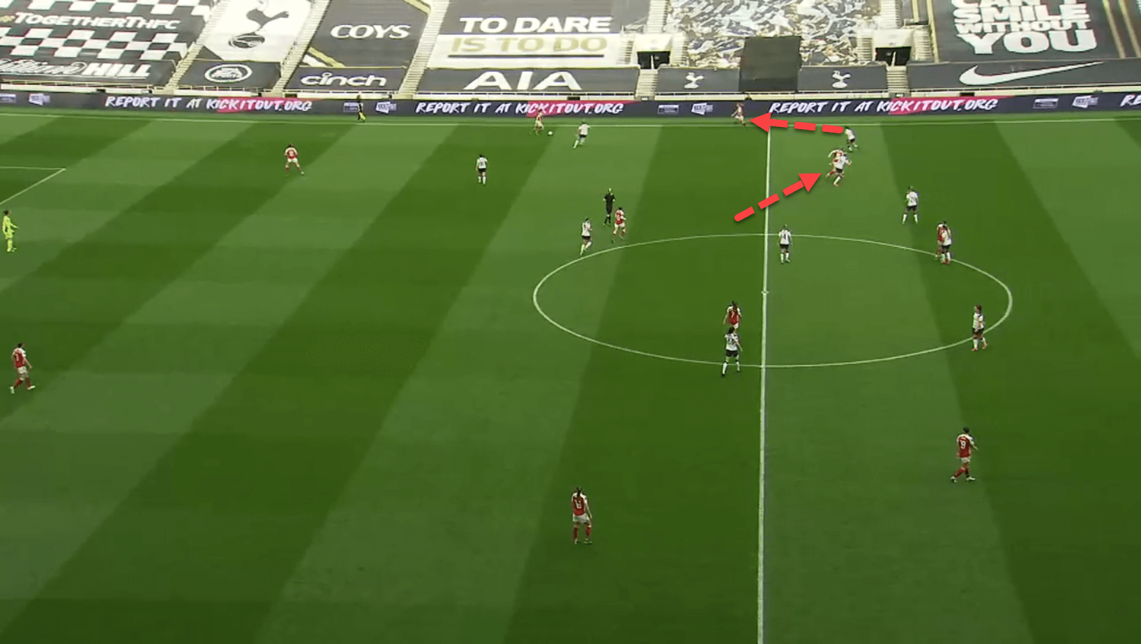 FAWSL 2020/21: Tottenham Women vs Arsenal Women - tactical analysis tactics