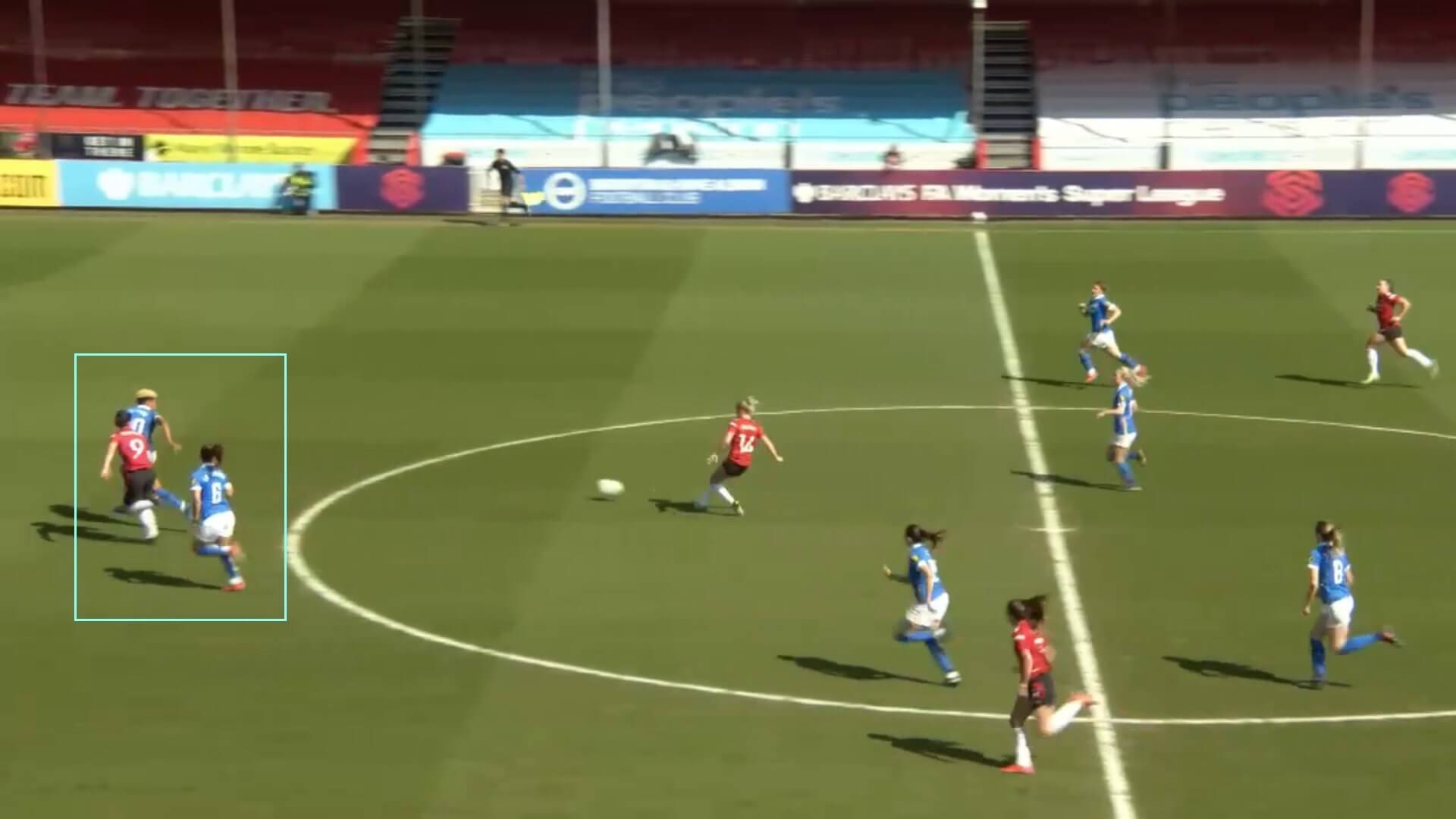 FAWSL 2020/2021: Brighton and Hove Albion Women v Manchester United Women - tactical analysis tactics