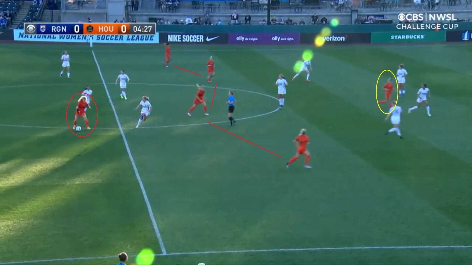 NWSL Challenge Cup 2021: OL Reign v Houston Dash - tactical analysis tactics