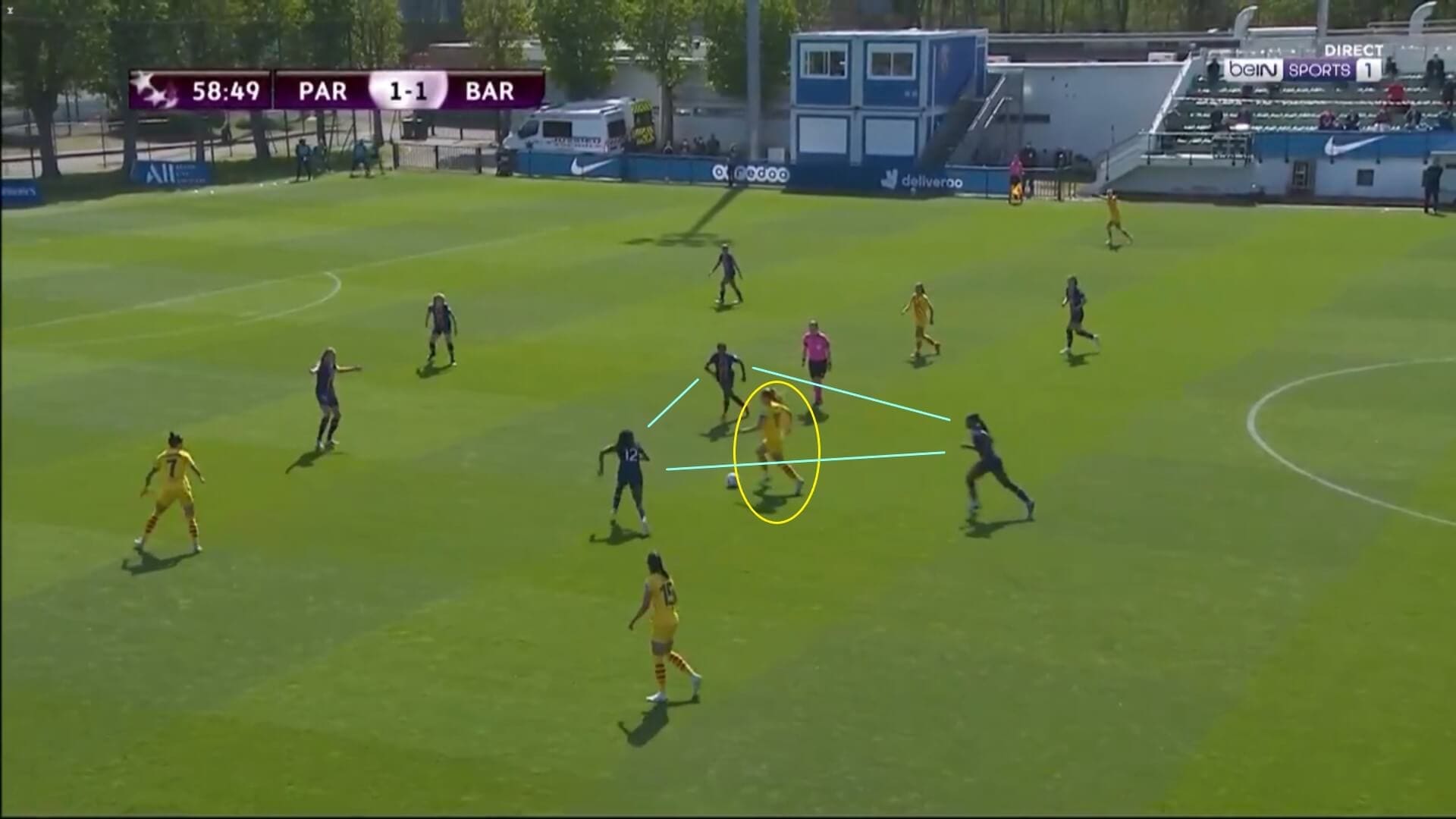 UEFA Women's Champions League 2020/2021: PSG Feminine v Barcelona Femeni - tactical analysis tactics