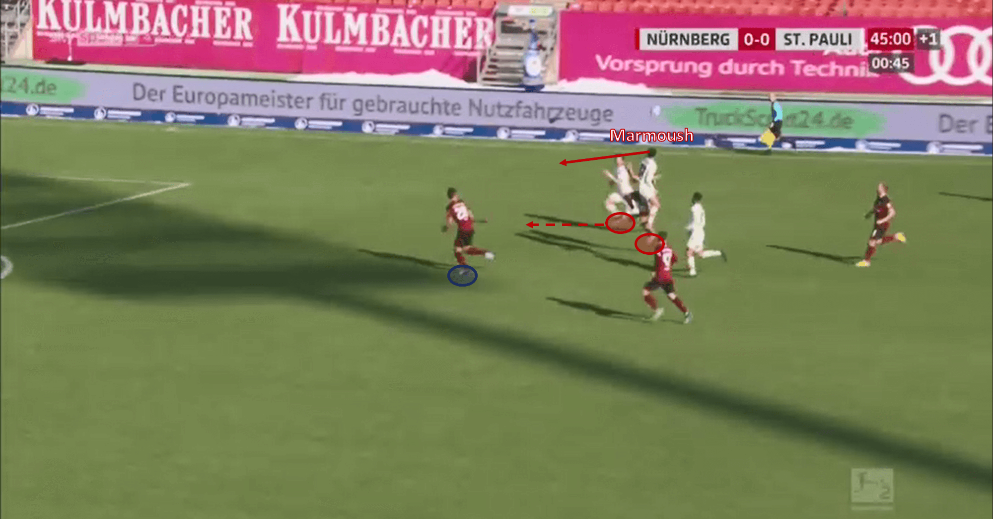 Bundesliga II 2020/21: Omar Marmoush - scout report tactical analysis tactics