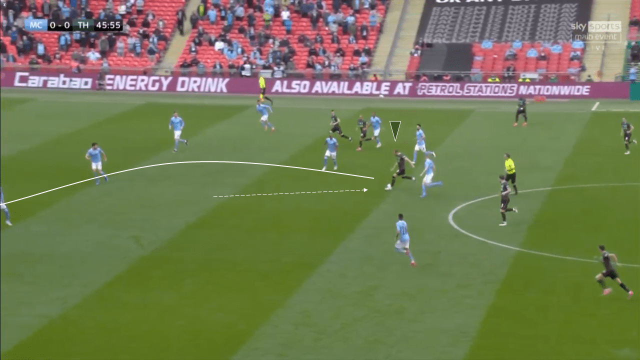 How Man City played through the lines against Spurs to win the EFL Cup Final - tactical analysis