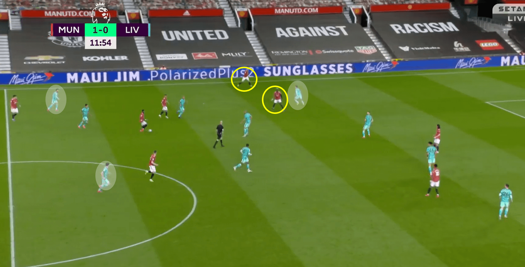 Wide attacks and pressing alterations: How Liverpool fixed their own issues to overcome Man United – tactical analysis tactics