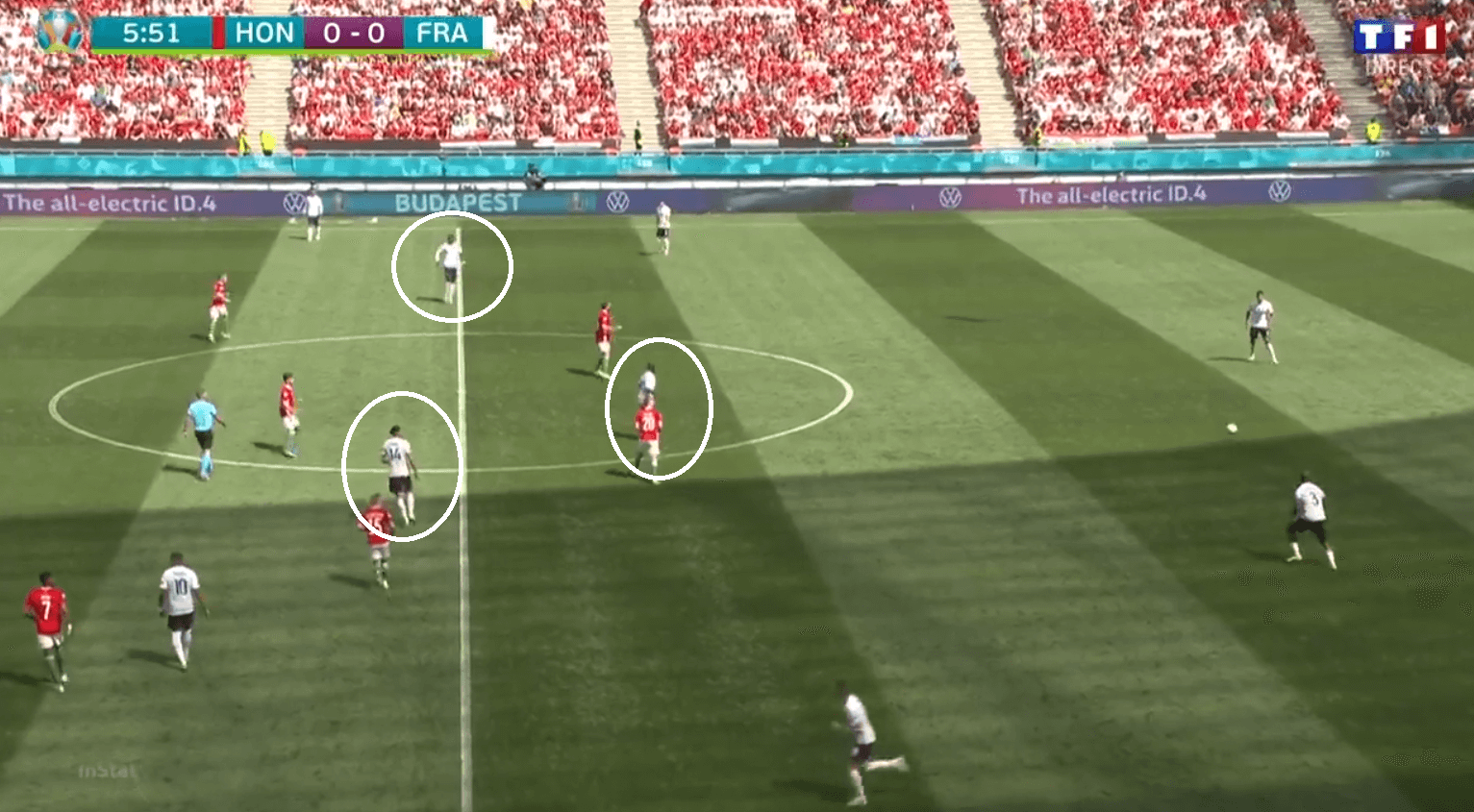 EURO 2020: how France got it wrong by playing Griezmann as a winger against Hungary - tactical analysis tactics