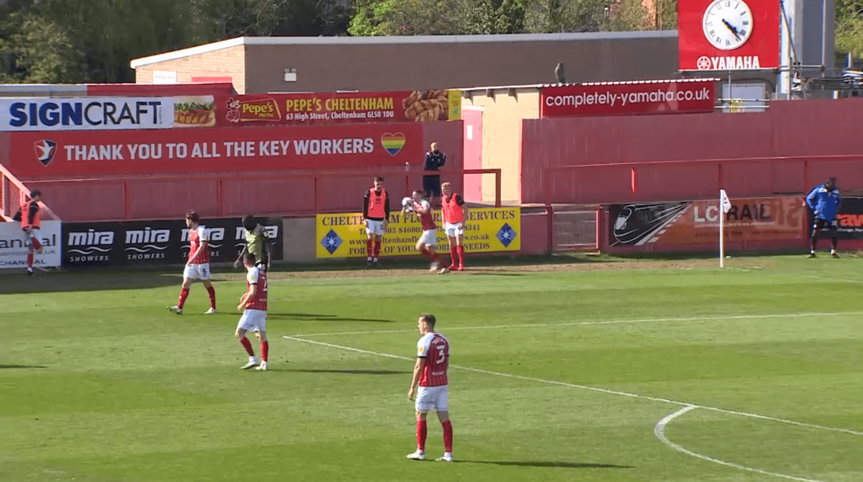 Cheltenham Town throw-ins tactical analysis tactics