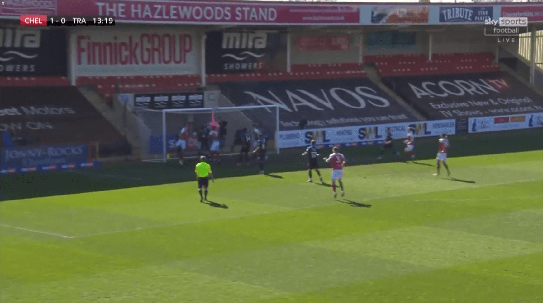 Cheltenham Town throw-ins tactical analysis tactics