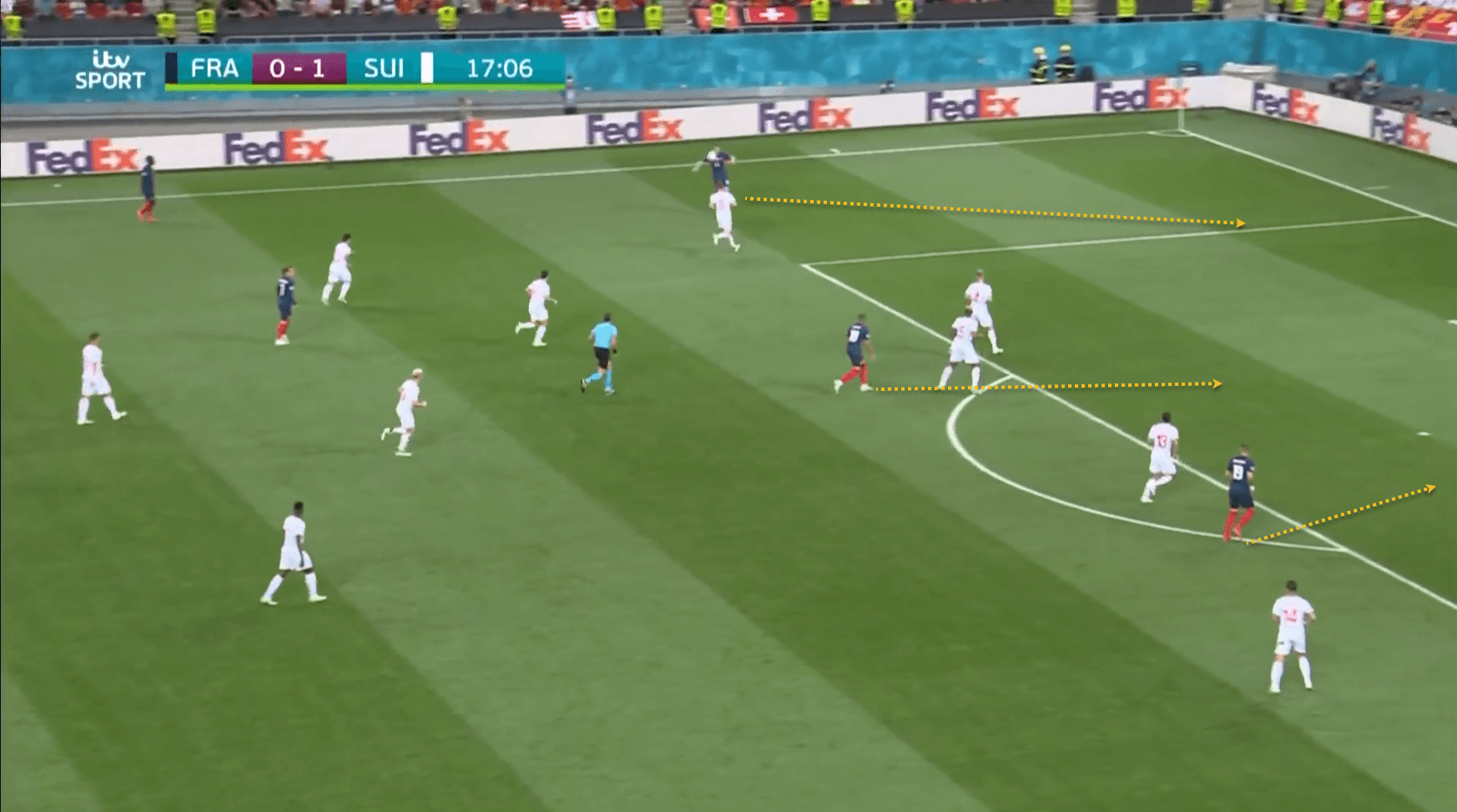 France Switzerland EURO 2020 tactical analysis tactics