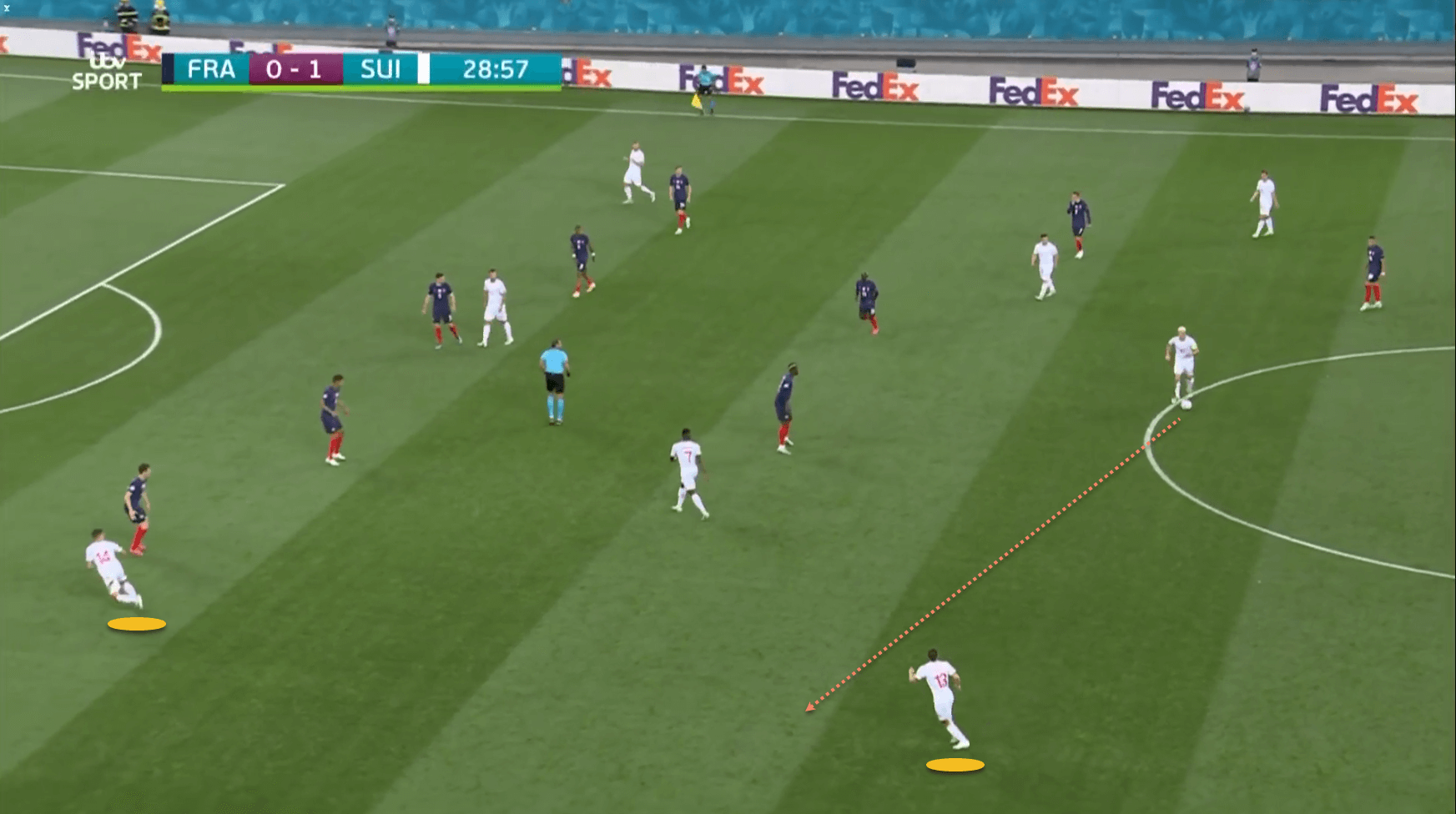 France Switzerland EURO 2020 tactical analysis tactics