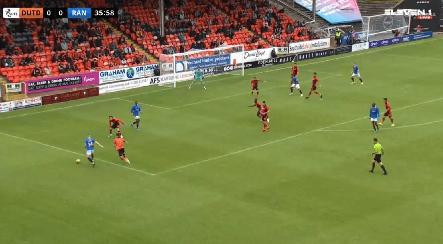 2021/22 Scottish Premiership: Dundee United's stoic defending ends Rangers' historic unbeaten run - tactical analysis tactics