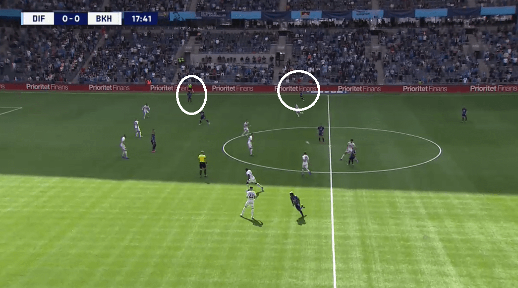 Djurgardens' superior attacking quality against Hacken sees them move to the top of Allsvenskan - tactical analysis tactics