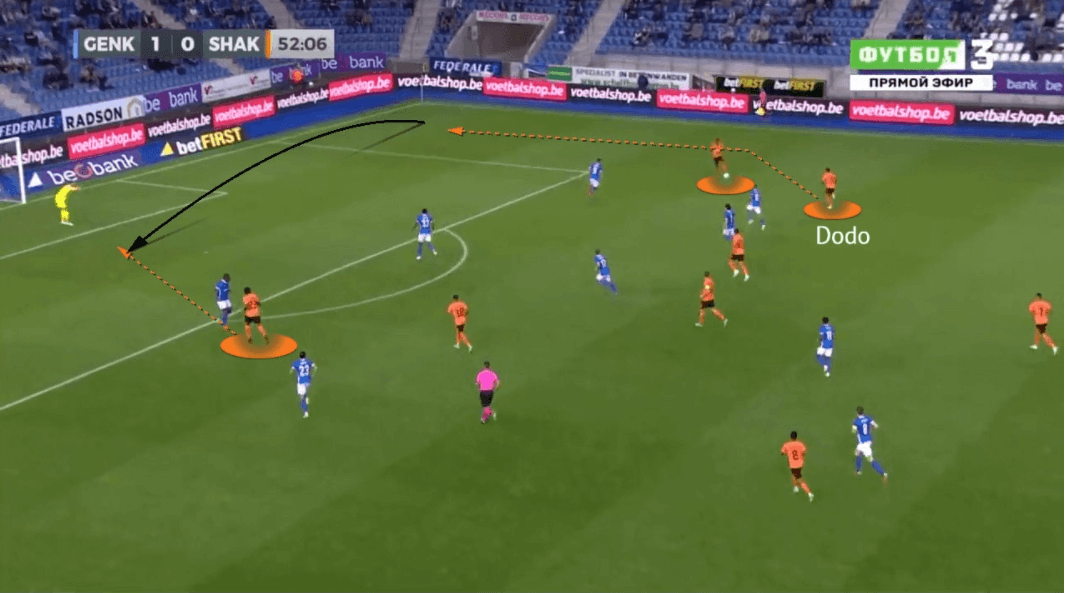 Dodo at Shakhtar Donetsk 2021/22 - scout report - tactical analysis - tactics