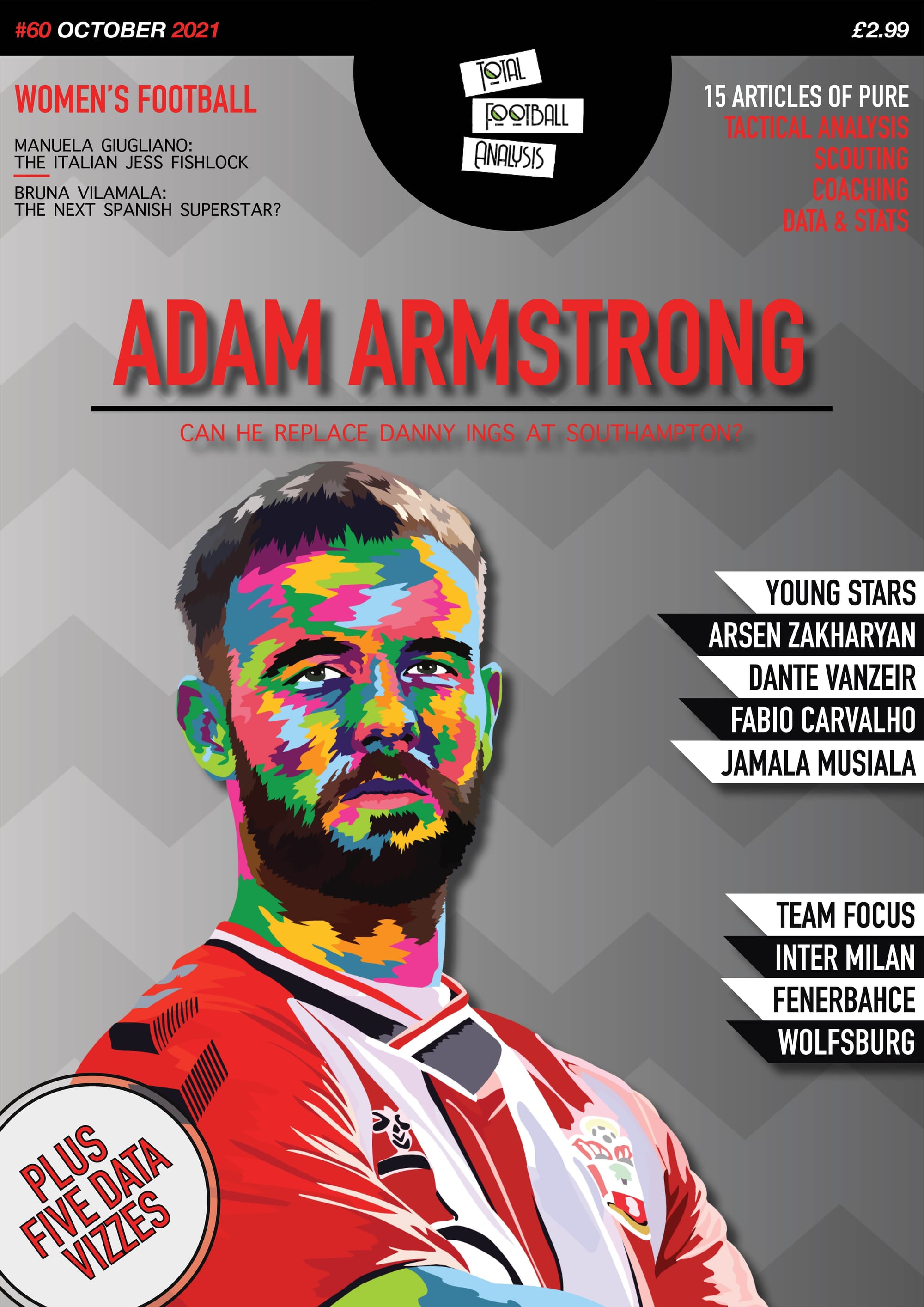 Total Football Analysis Magazine #60 October 2021