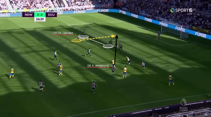 Adam Armstrong at Southampton 2021/22 - scout report - tactical analysis - tactics