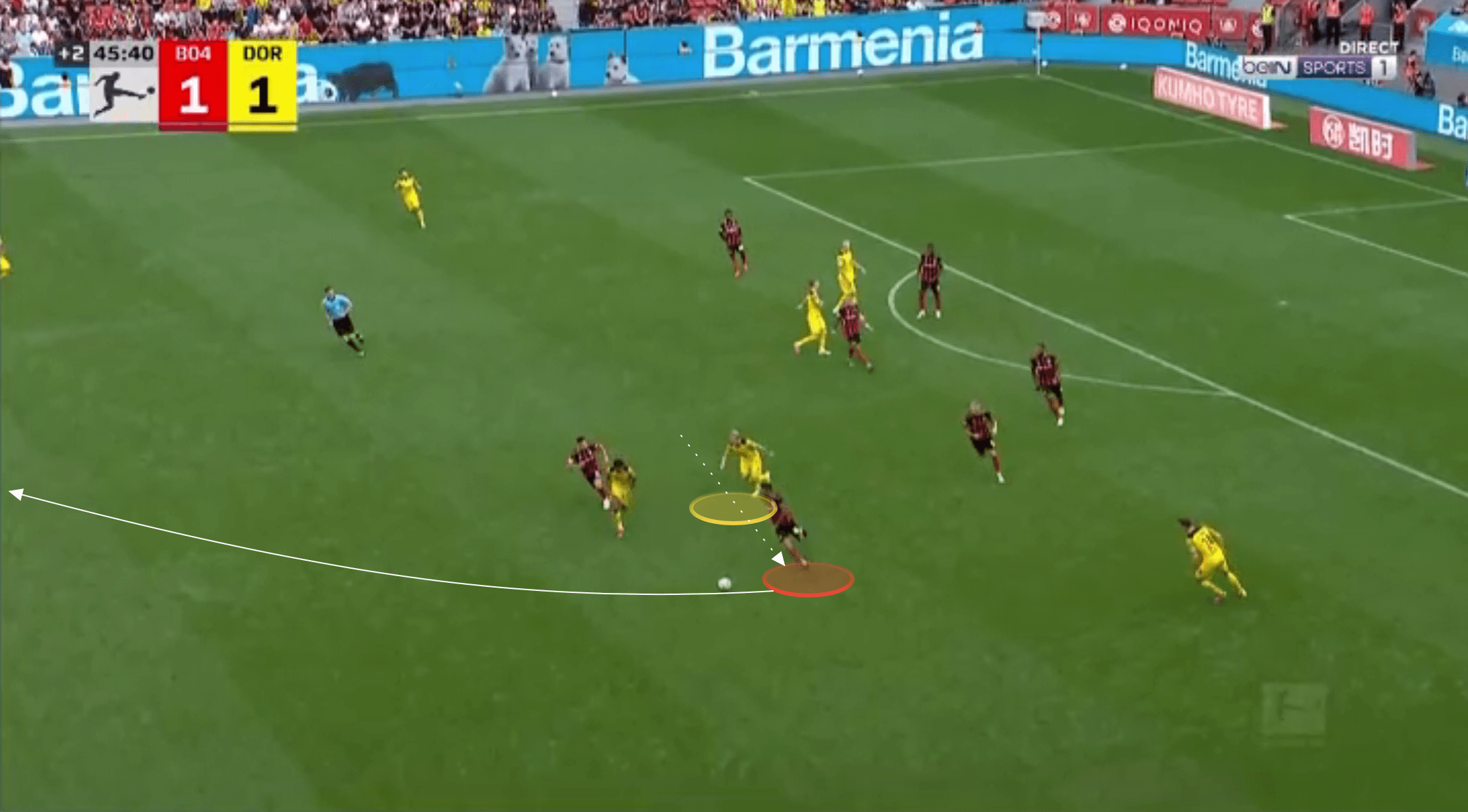 Bundesliga 2021/22: Bayer Leverkusen vs Borussia Dortmund - tactical analysis tactics