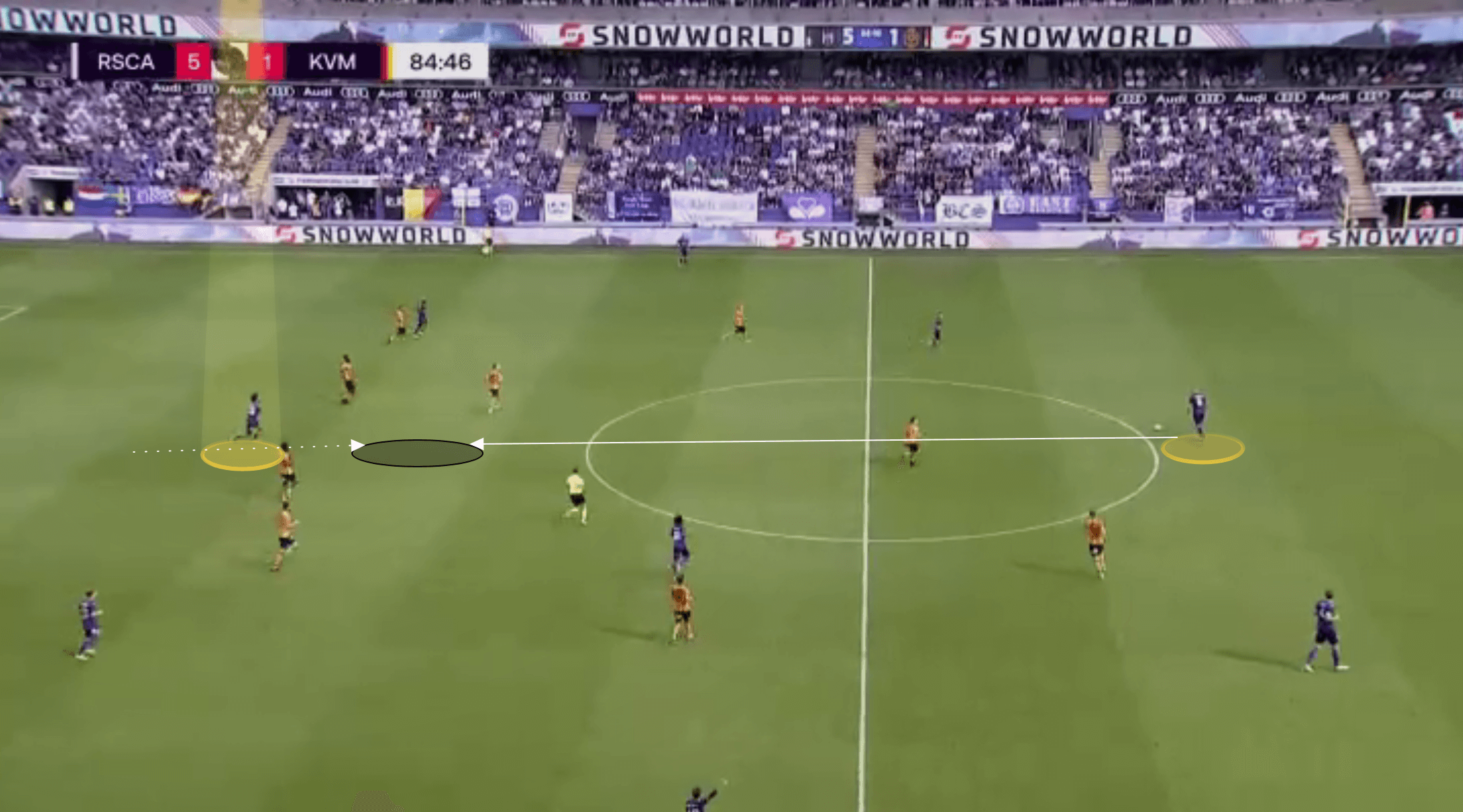 Bundesliga 2021/22: Joshua Zirkzee at Anderlecht - scout report tactical analysis tactics