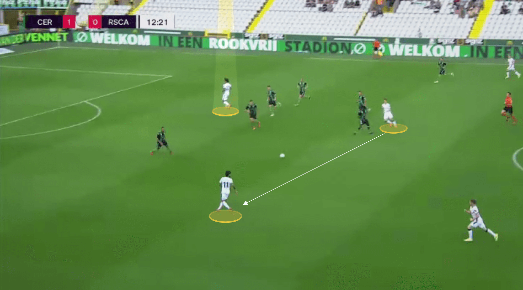 Bundesliga 2021/22: Joshua Zirkzee at Anderlecht - scout report tactical analysis tactics