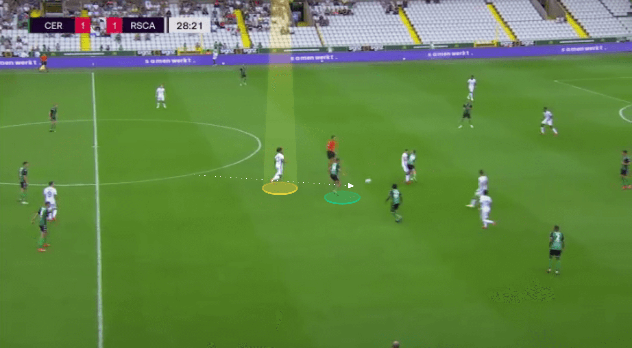 Bundesliga 2021/22: Joshua Zirkzee at Anderlecht - scout report tactical analysis tactics