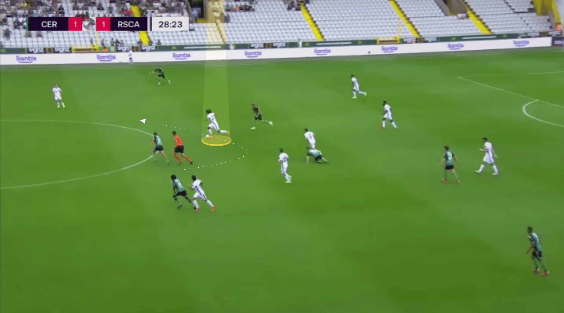 Bundesliga 2021/22: Joshua Zirkzee at Anderlecht - scout report tactical analysis tactics