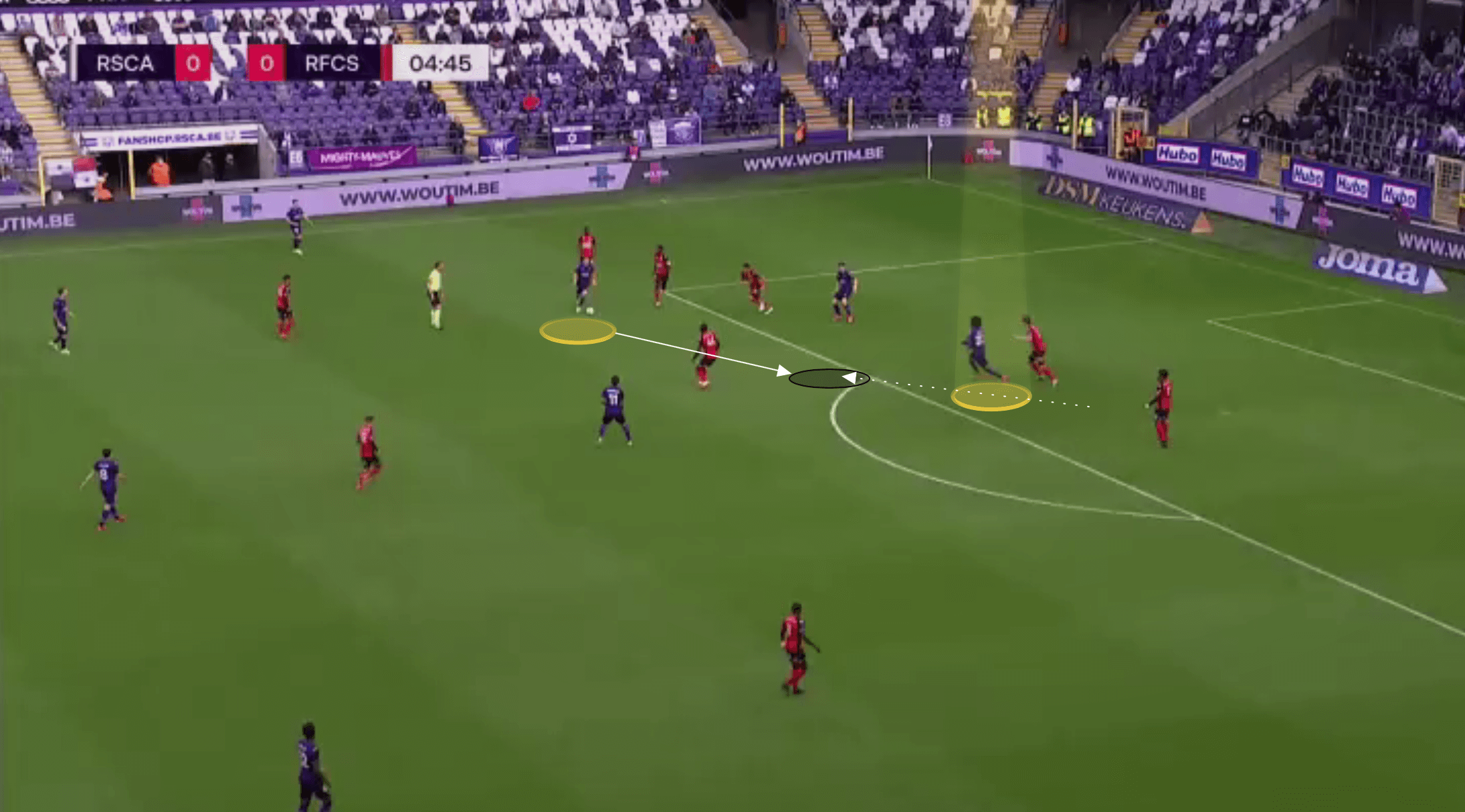 Bundesliga 2021/22: Joshua Zirkzee at Anderlecht - scout report tactical analysis tactics