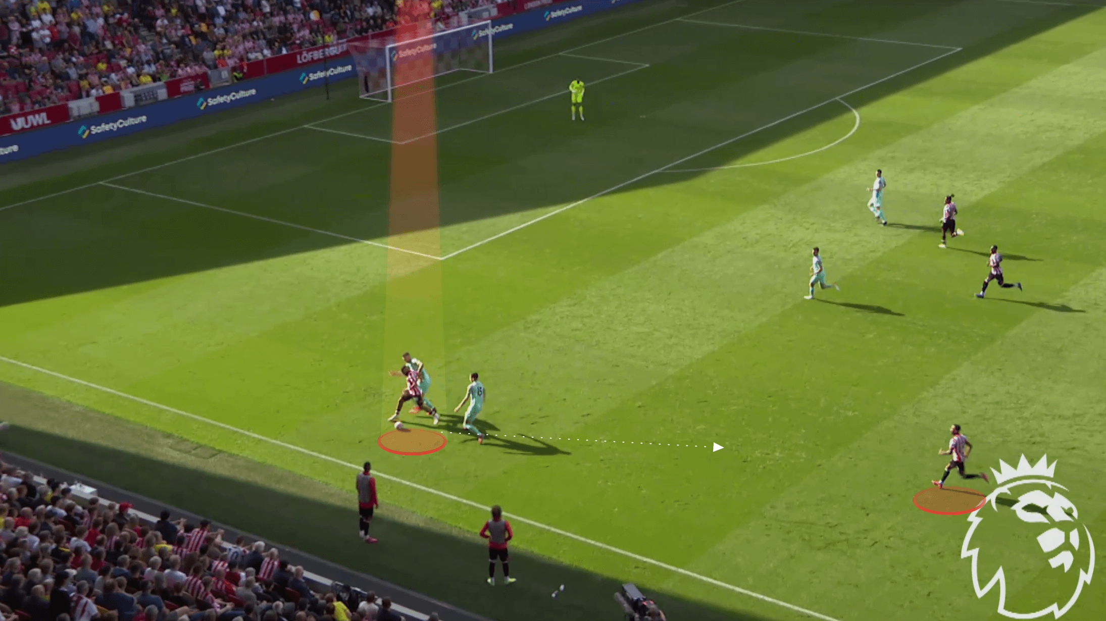 Premier League 2021/22: Bryan Mbeumo at Brentford - scout report tactical analysis tactics